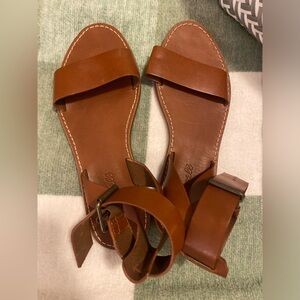 madewell size 7 sandals